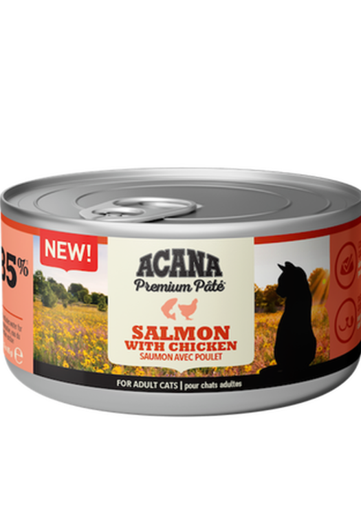 ACANA Premium Pâté, Salmon with Chicken Recipe